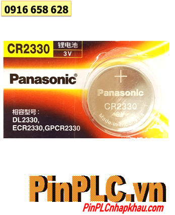 Pin Panasonic CR2330; Pin 3v lithium Panasonic CR2330 _Indonesia